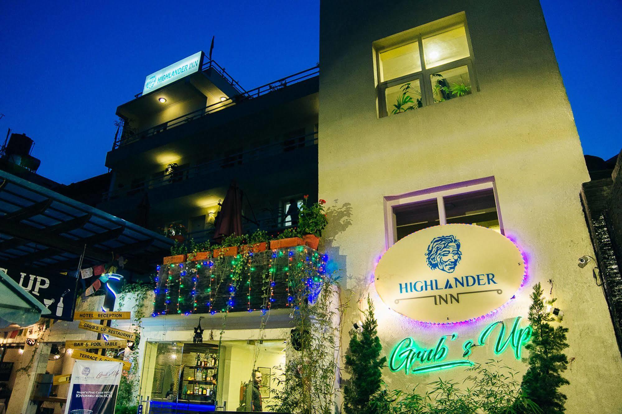 Hotel Highlander, Thamel Catmandu Exterior foto
